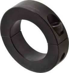 Climax Metal Products - 50mm Bore, Steel, Two Piece Shaft Collar - 3-1/8" Outside Diam - Apex Tool & Supply