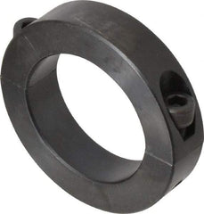 Climax Metal Products - 55mm Bore, Steel, Two Piece Shaft Collar - 3-1/4" Outside Diam - Apex Tool & Supply
