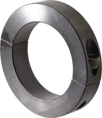Climax Metal Products - 65mm Bore, Steel, Two Piece Shaft Collar - 3-3/4" Outside Diam - Apex Tool & Supply