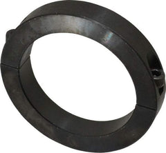 Climax Metal Products - 80mm Bore, Steel, Two Piece Shaft Collar - 4-1/4" Outside Diam - Apex Tool & Supply