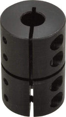 Climax Metal Products - 3/8" Inside x 1-1/16" Outside Diam, Rigid Coupling without Keyway - 1-5/8" Long - Apex Tool & Supply
