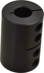 Climax Metal Products - 5/8" Inside x 1-1/2" Outside Diam, Rigid Coupling without Keyway - 2-1/4" Long - Apex Tool & Supply