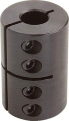 Climax Metal Products - 1-1/2" Inside x 2-1/2" Outside Diam, Rigid Coupling without Keyway - 3-3/4" Long - Apex Tool & Supply