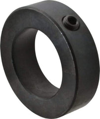 Climax Metal Products - 35mm Bore, Steel, Set Screw Shaft Collar - 2-1/4" Outside Diam - Apex Tool & Supply