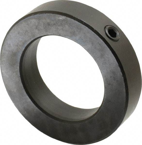 Climax Metal Products - 50mm Bore, Steel, Set Screw Shaft Collar - 3-1/8" Outside Diam - Apex Tool & Supply