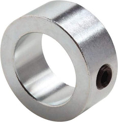 Climax Metal Products - 2-1/16" Bore, Steel, Set Screw Shaft Collar - 3" Outside Diam, 7/8" Wide - Apex Tool & Supply