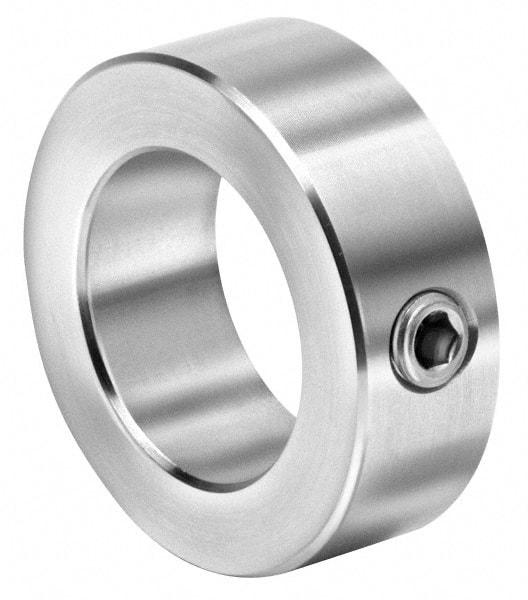 Climax Metal Products - 5-7/16" Bore, Steel, Set Screw Shaft Collar - 6-1/2" Outside Diam, 1-1/4" Wide - Apex Tool & Supply