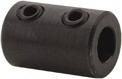 Climax Metal Products - 3/4" Inside x 1-1/2" Outside Diam, Stainless Steel Set Screw Rigid Coupling - 2" Long - Apex Tool & Supply