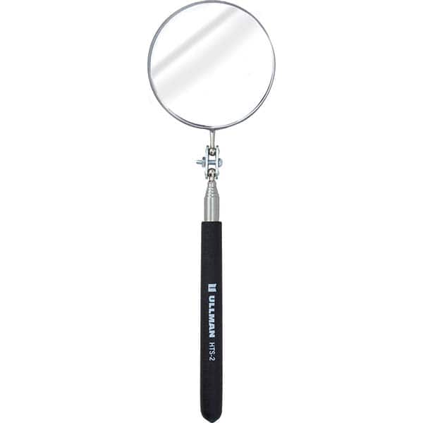Ullman Devices - Inspection Mirrors Mirror Shape: Round Overall Length (Inch): 10-1/2 - Apex Tool & Supply