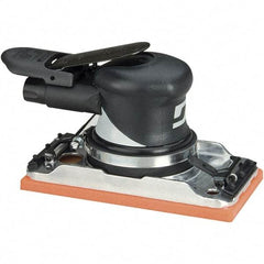 Dynabrade - 8,000 OPM, 16 CFM Air Consumption, Palm Air Orbital Sander - Rectangular Pad, 1/4 NPT Inlet - Apex Tool & Supply
