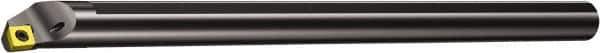 Sandvik Coromant - 30.5mm Min Bore Diam, 12" OAL, 1" Shank Diam, E-SCLC Indexable Boring Bar - CCMT 32.52 Insert, Screw Clamping Holding Method - Apex Tool & Supply