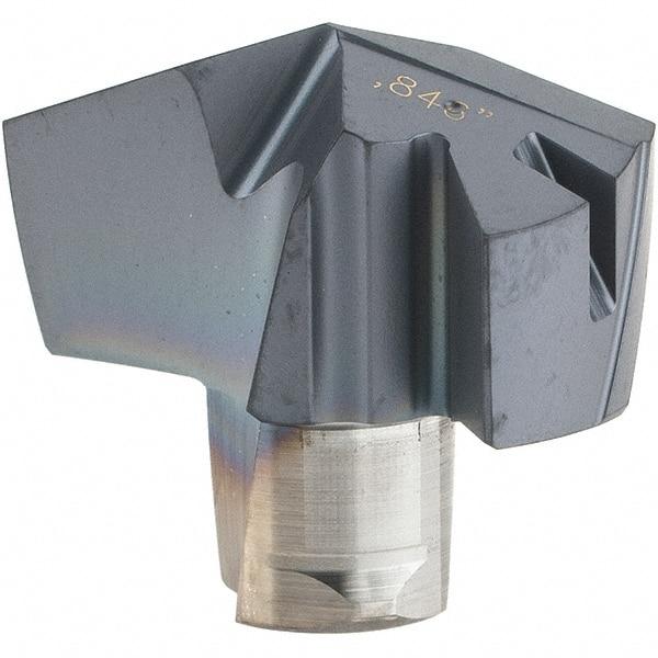 Iscar - Series ICP, 0.846" Diam Grade IC908 140° Replaceable Drill Tip - Carbide, TiAlN Finish, 21 Seat Size, Through Coolant - Apex Tool & Supply