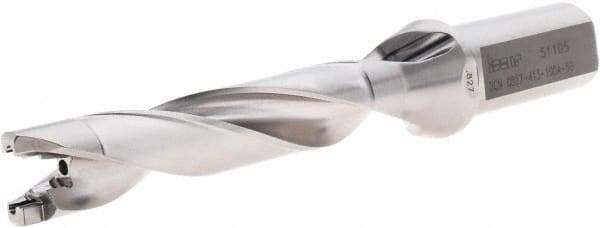 Iscar - 0.827" to 0.862" Diam, 5xD, 4.13" Max Depth, 1" Shank Diam, 7.64" OAL, Replaceable-Tip Drill - FCP, ICK, ICK-2M, ICM, ICP, iCP-2M Insert, 35498732 Toolholder, Series SumoCham - Apex Tool & Supply