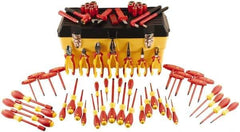 Wiha - 66 Piece Insulated Hand Tool Set - Comes in Molded Case - Apex Tool & Supply
