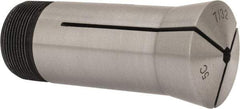 Interstate - 7/32 Inch 5C Hex Collet - 3.28" Overall Length, 1.041-24 Internal Thread Size, Steel, 0.0032 Inch TIR - Exact Industrial Supply