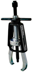 Posi Lock Puller - 5" Spread, 2 Ton Capacity, Puller - 4" Reach, 10" Long, For Bearings, Gears & Pulleys - Apex Tool & Supply