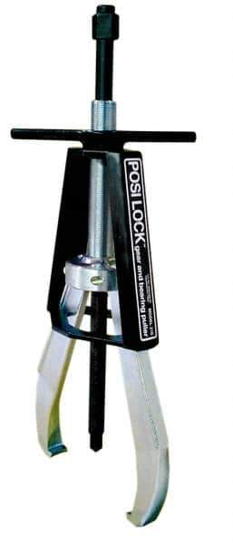 Posi Lock Puller - 15" Spread, 14 Ton Capacity, Puller - 9.67" Reach, 20" Long, For Bearings, Gears & Pulleys - Apex Tool & Supply