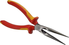 Knipex - 8" OAL, Cutting Pliers - 2-15/16" Jaw Length x 11/16" Jaw Width - Apex Tool & Supply
