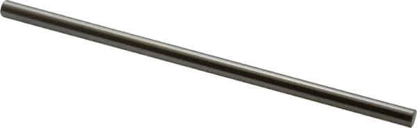 Thomson Industries - 1/4" Diam, 6" Long, Steel Standard Round Linear Shafting - 60-65C Hardness, .2495/.2490 Tolerance - Apex Tool & Supply