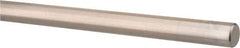 Thomson Industries - 1/4" Diam, 5' Long, Steel Standard Round Linear Shafting - 60-65C Hardness, .2495/.2490 Tolerance - Apex Tool & Supply