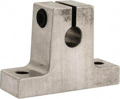Thomson Industries - 1/4" Diam, Aluminum Alloy Shaft Support - Plain Shafting - Apex Tool & Supply