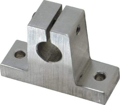 Thomson Industries - 3/8" Diam, Aluminum Alloy Shaft Support - Plain Shafting - Apex Tool & Supply