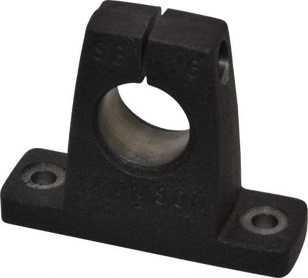 Thomson Industries - 1" Diam, Malleable Iron Alloy Shaft Support - Plain Shafting - Apex Tool & Supply