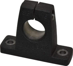 Thomson Industries - 1" Diam, Malleable Iron Alloy Shaft Support - Plain Shafting - Apex Tool & Supply