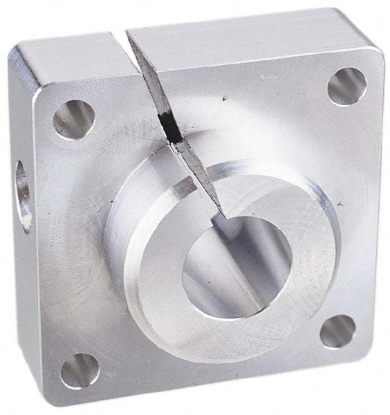 Thomson Industries - 1-1/4" Diam, Aluminum Alloy Shaft Support - Plain Shafting - Apex Tool & Supply