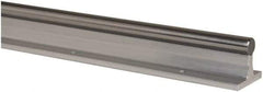Thomson Industries - 1/2" Shaft Diam, 1-1/2" Base Width, Steel Shaft, Aluminum Rail, Round Shaft Assemblies - 24" Long, 1/4" Neck Width - Apex Tool & Supply