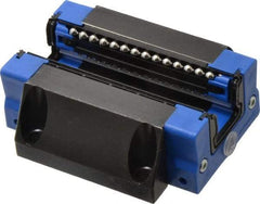 Thomson Industries - 71.5mm L x 63mm W x 25.5mm H, 40mm Transverse Hole Spcg, 53mm Lateral Hole Spcg, Standard Ball Carriage - 21.5mm Overhang, M6 Hole, 30" High Assembly - Apex Tool & Supply