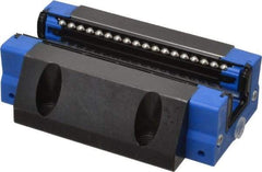 Thomson Industries - 87.5mm L x 63mm W x 25.5mm H, 40mm Transverse Hole Spcg, 53mm Lateral Hole Spcg, Standard Long Ball Carriage - 21.5mm Overhang, M6 Hole, 30" High Assembly - Apex Tool & Supply