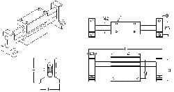 Thomson Industries - Manually Driven Linear Motion System - 36" Long x 3" Wide - Apex Tool & Supply