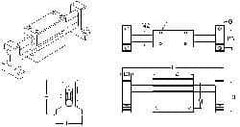 Thomson Industries - Manually Driven Linear Motion System - 36" Long x 4" Wide - Apex Tool & Supply