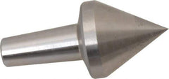 Riten - 2MT & 3MT Taper, 1" Point Diam, Hardened Tool Steel Lathe Standard Point - 1-3/16" OAL - Apex Tool & Supply