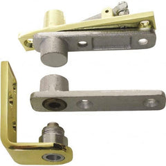 Stanley - Pivot Hinges Finish/Coating: Satin Chrome Material: Brass - Apex Tool & Supply