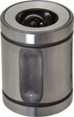 Thomson Industries - 5/8" ID, 150 Lb Dynamic Load Capacity, Closed Linear Bearing - 1-1/8" OD - Apex Tool & Supply