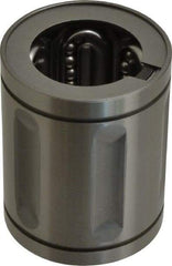 Thomson Industries - 1-1/2" ID, 770 Lb Dynamic Load Capacity, Closed Linear Bearing - 2-3/8" OD - Apex Tool & Supply