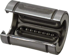 Thomson Industries - 3/4" Inside Diam, 200 Lbs. Dynamic Capacity, Open Linear Bearing - Apex Tool & Supply