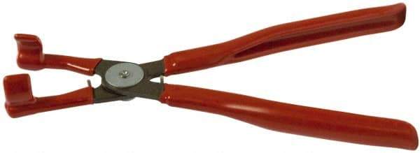 Mag-Mate - 9-1/2" OAL, Spark Plug Boot Pliers - Straight Jaw, 90 Durometer Plastic Handles - Apex Tool & Supply