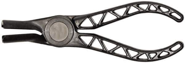 Mag-Mate - 7" OAL, Spark Plug Boot Pliers - 20° Jaw, 90 Durometer Plastic Handles - Apex Tool & Supply