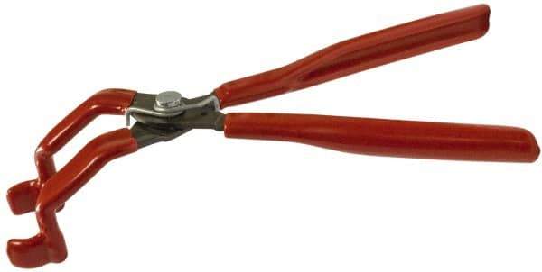 Mag-Mate - 10-1/4" OAL, Spark Plug Boot Pliers - 90° Jaw, 90 Durometer Plastic Handles - Apex Tool & Supply