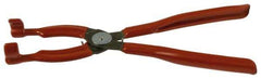 Mag-Mate - 11" OAL, Spark Plug Boot Pliers - Straight Jaw, 90 Durometer Plastic Handles - Apex Tool & Supply