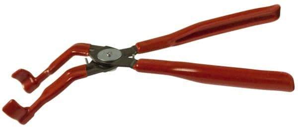 Mag-Mate - 11" OAL, Spark Plug Boot Pliers - 45° Jaw, 90 Durometer Plastic Handles - Apex Tool & Supply