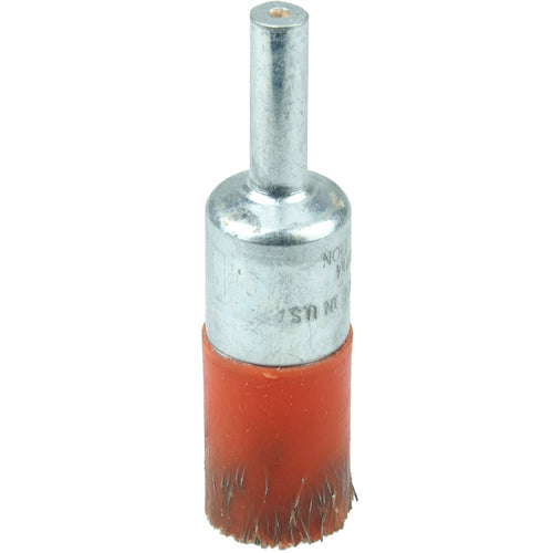 1/2″ Polyflex Encapsulated Crimped Wire End Brush, .0104″ Steel Fill - Apex Tool & Supply
