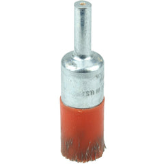 1/2″ Polyflex Encapsulated Crimped Wire End Brush, .0104″ Steel Fill - Apex Tool & Supply