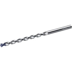 Walter-Titex - 12mm, 130° Point, Parabolic Flute, Cobalt Taper Length Drill Bit - Tinal Point Finish, 134mm Flute Length, 205mm OAL, Series A1549TFP - Apex Tool & Supply