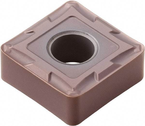 Seco - SNMG433 MF2 Grade TP1030 Cermet Turning Insert - 90° Square, 1/2" Inscr Circle, 3/16" Thick, 3/64" Corner Radius - Apex Tool & Supply