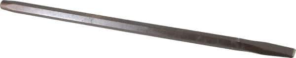 Proto - 12" OAL x 1/2" Blade Width Cold Chisel - 1/2" Tip, 7/16" Stock, Steel Handle - Apex Tool & Supply