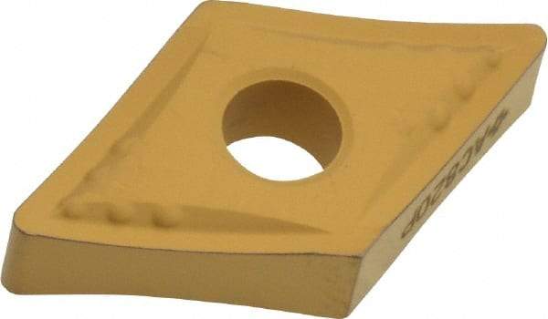 Sumitomo - DNMG432 EUP Grade AC820P Carbide Turning Insert - 55° Diamond, 1/2" Inscr Circle, 3/16" Thick, 1/32" Corner Radius - Apex Tool & Supply